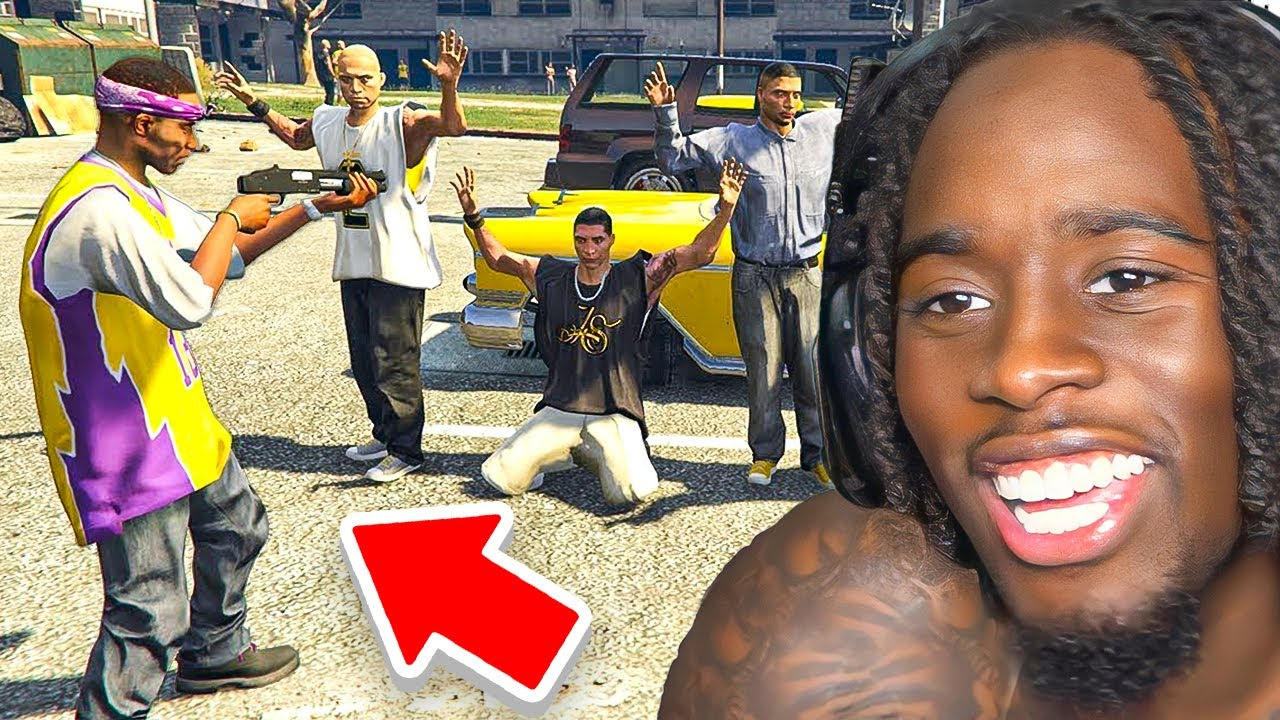 Kai Cenat GTA RP Thumbnail