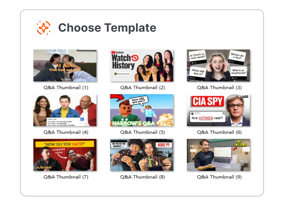 1. Choose a Q&A Format