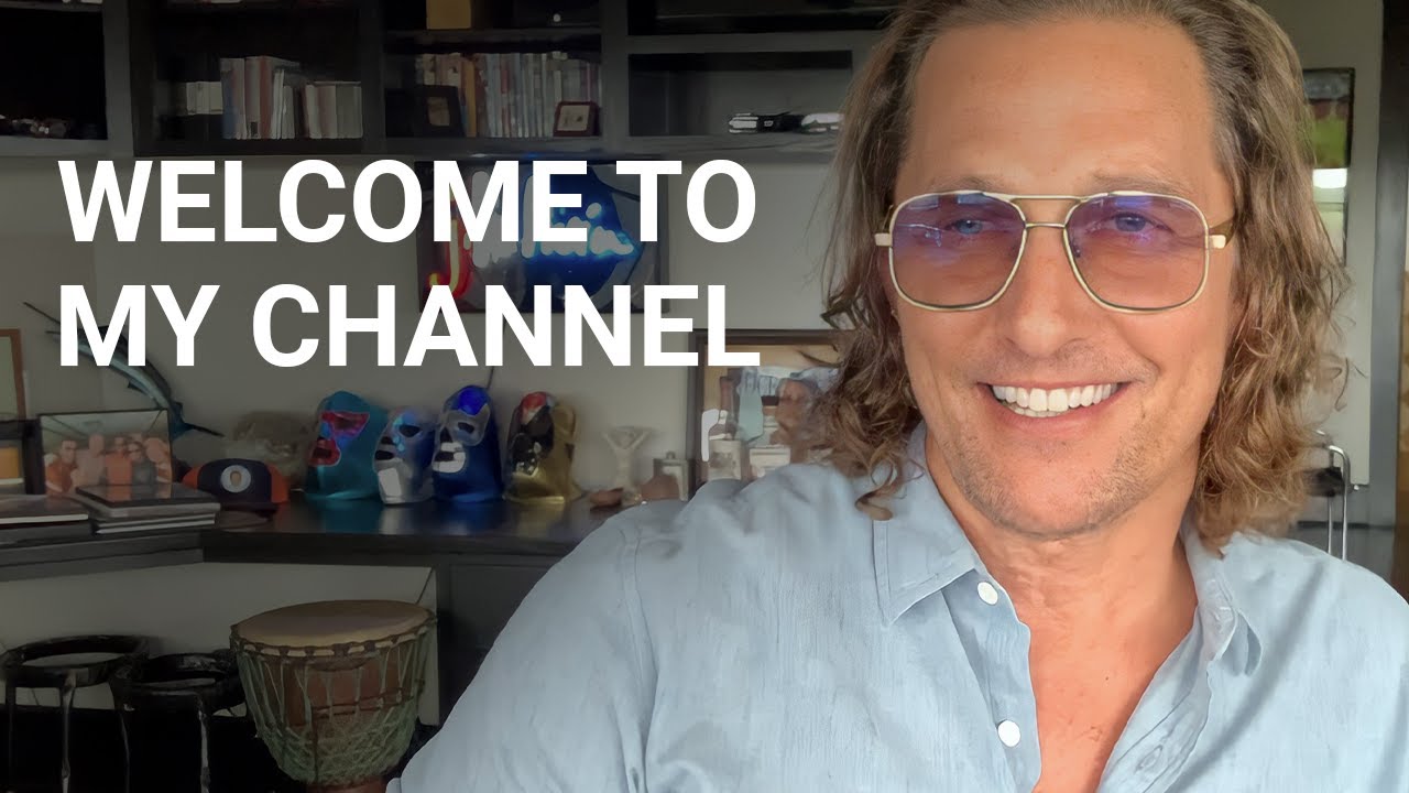 Welcome to My Channel Thumbnail