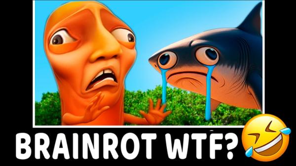 YouTube brainrot thumbnail