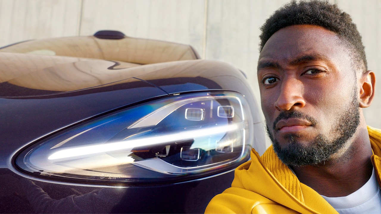 Thumbnail review xe điện kiểu MKBHD