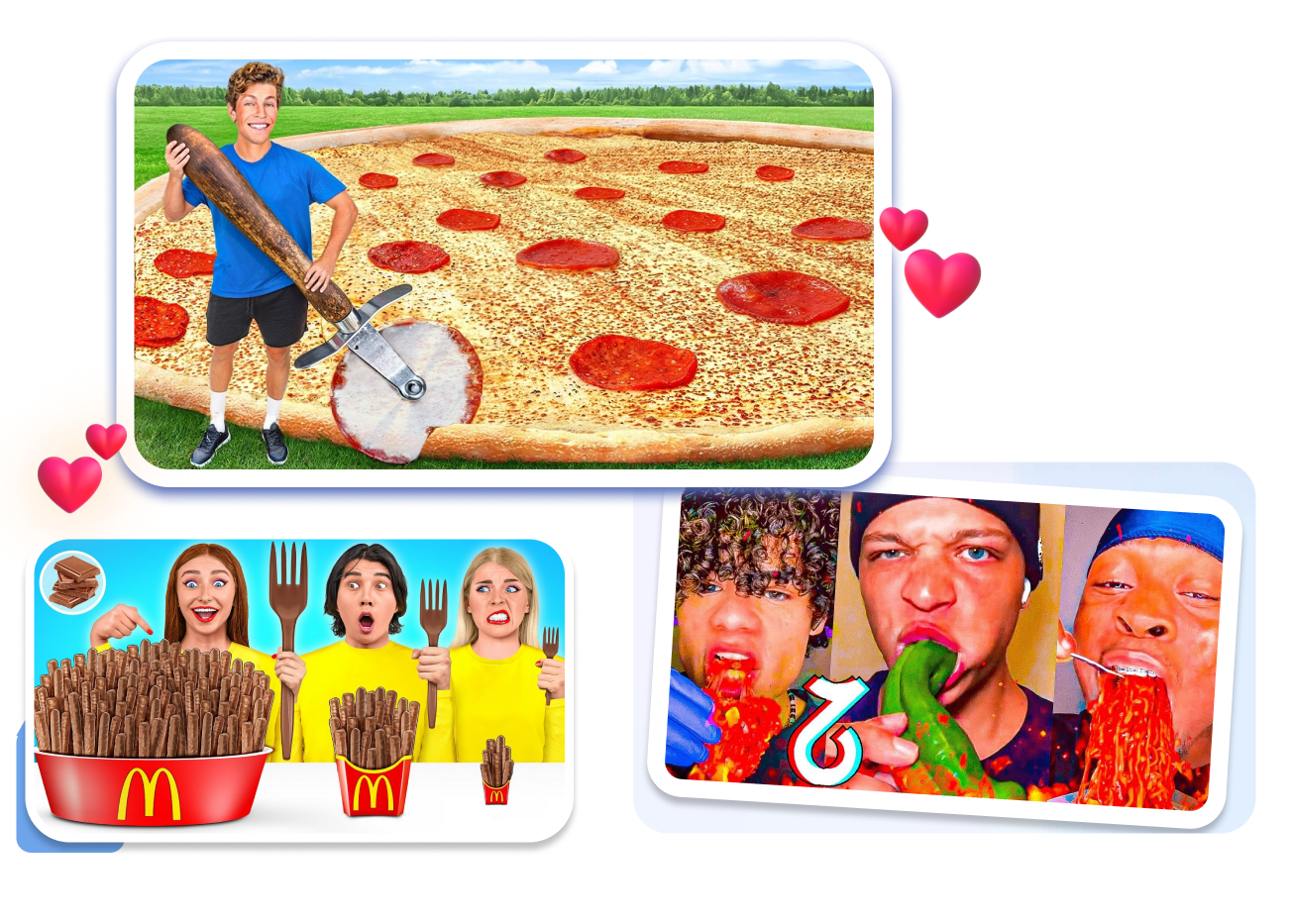 Make Food Challenges Impossible to Scroll Past