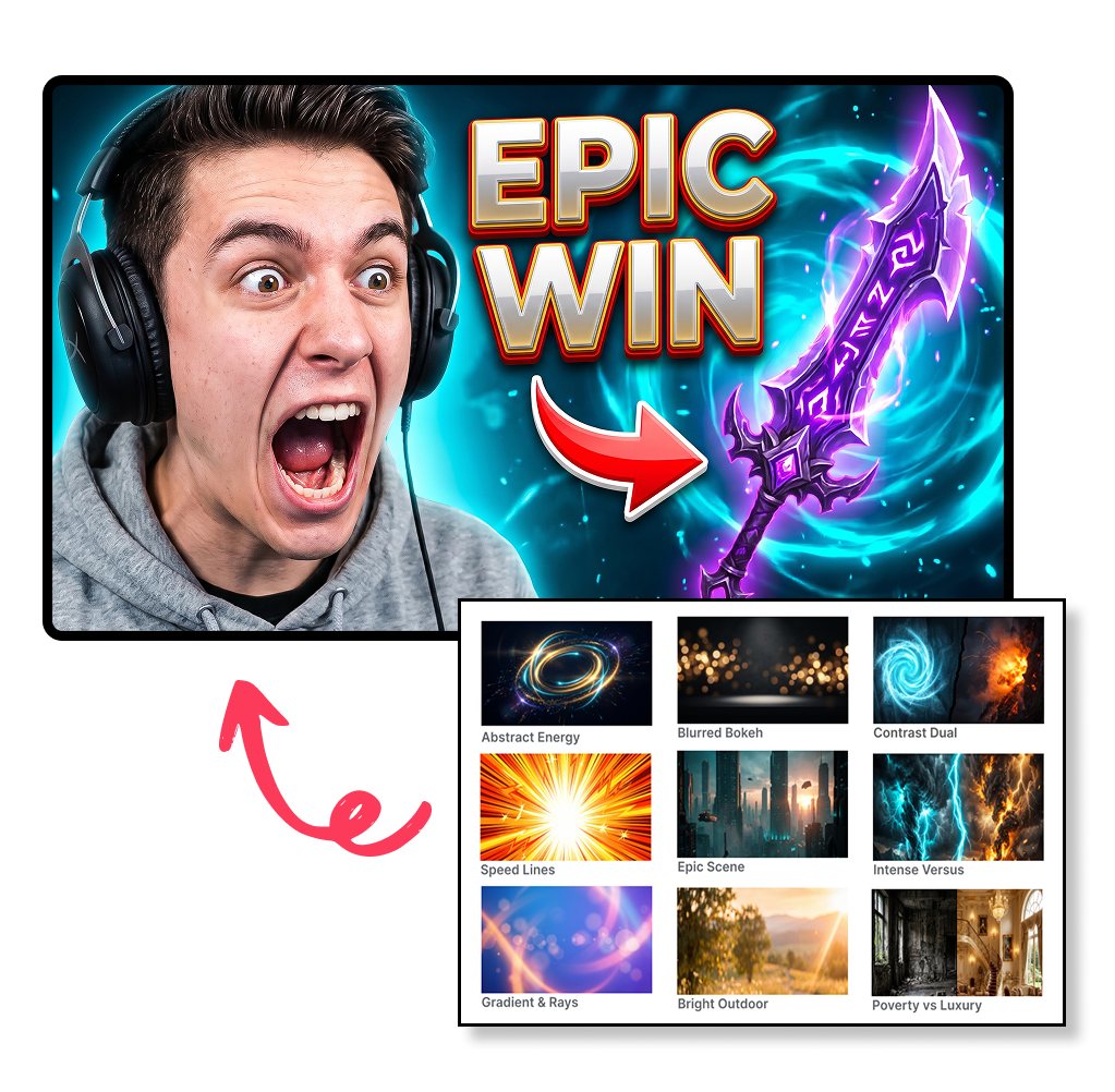 Thumbnail Background Generator
