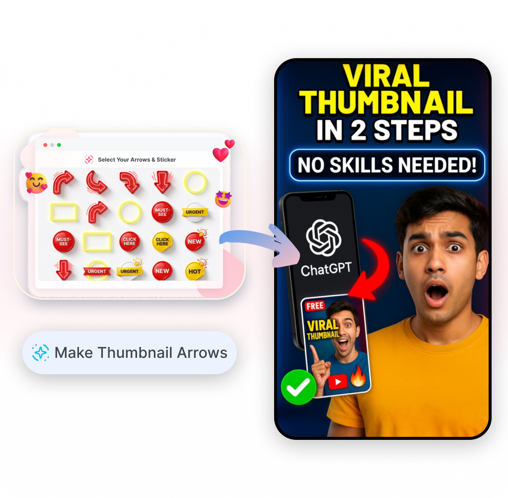 Thumbnail Arrow Generator