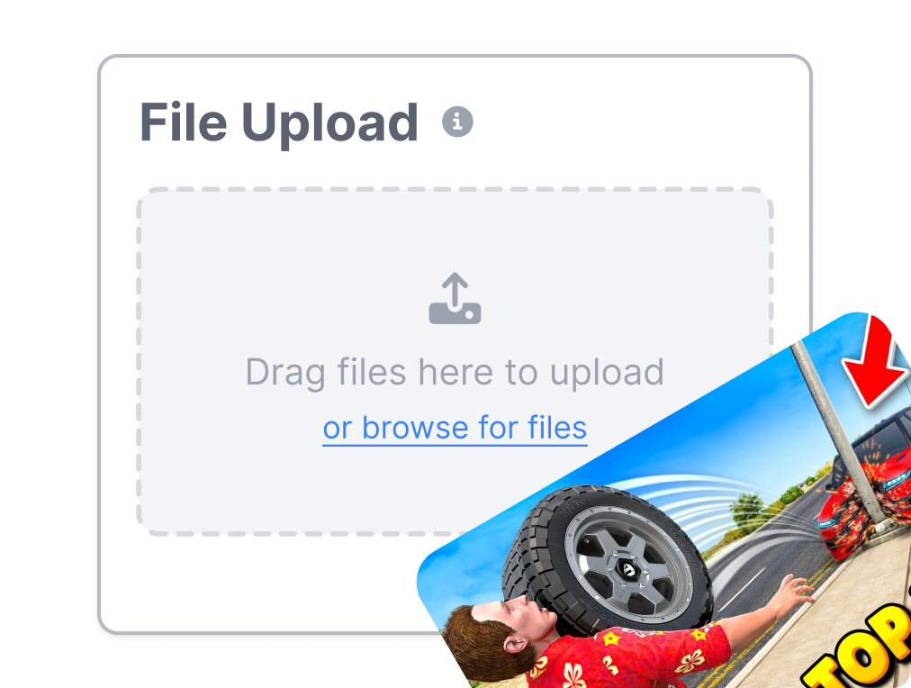 1. Upload or Start Fresh
