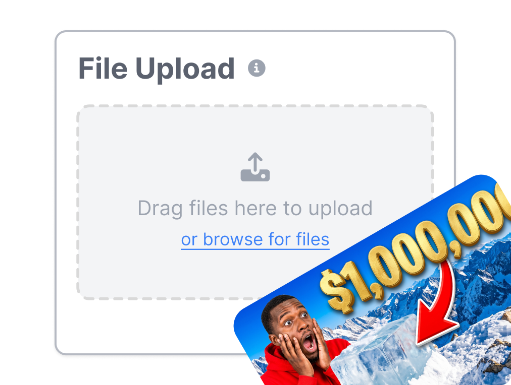 1. Upload Your Thumbnail Design