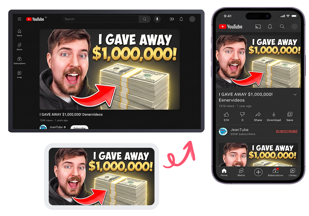 Check Desktop and Mobile