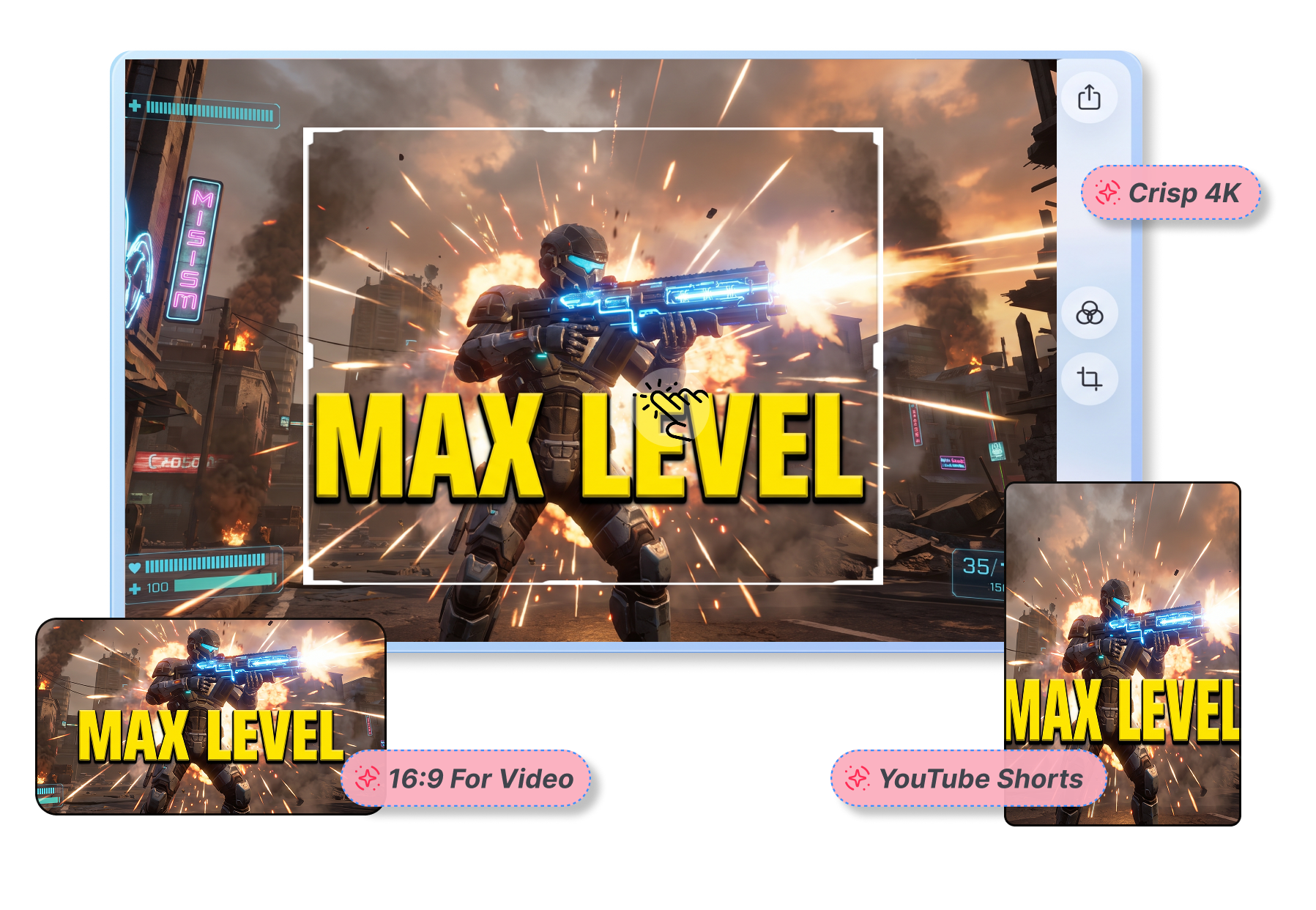 Create Standard Sizes For Videos