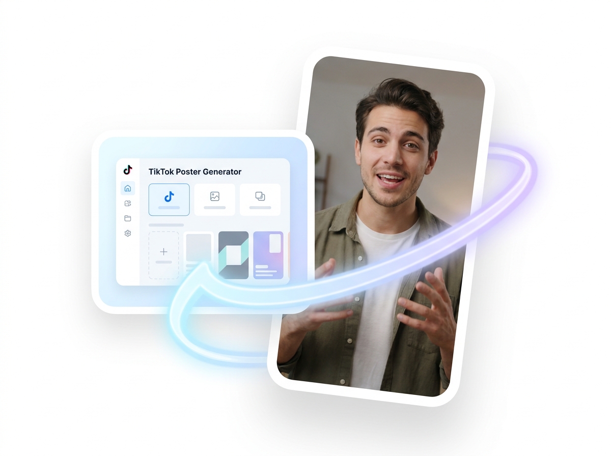 AI TikTok Poster Generator