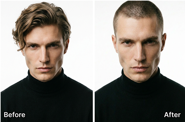 AI Hair Try-on