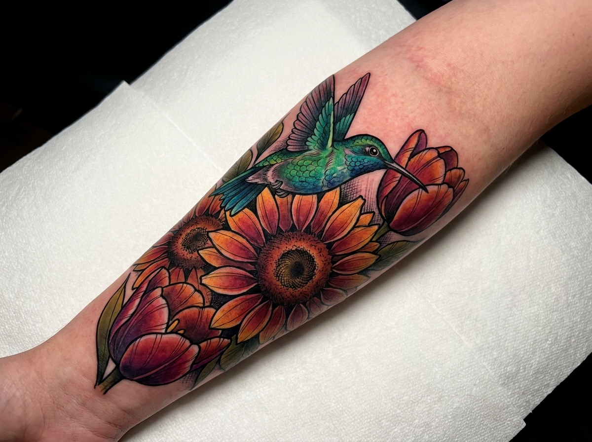 Neo-traditional Tattoo