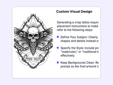 Step 2: Generate Unique Designs