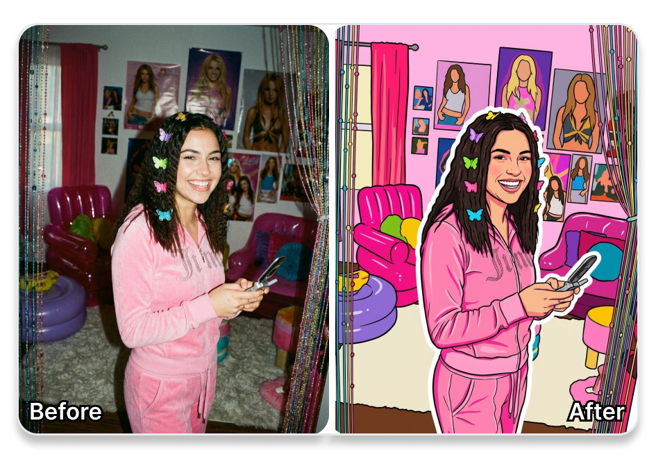 AI Photo to Caricature Maker