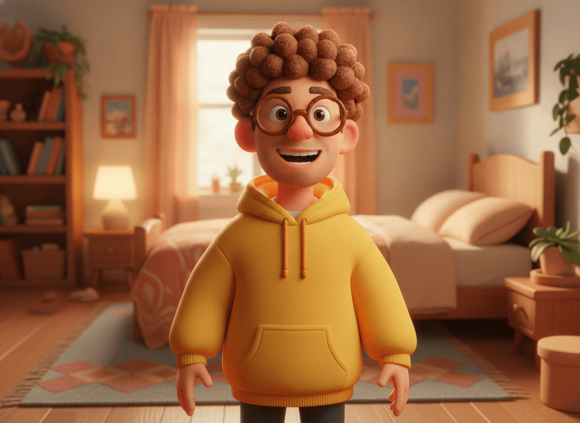 3D Pixar Style