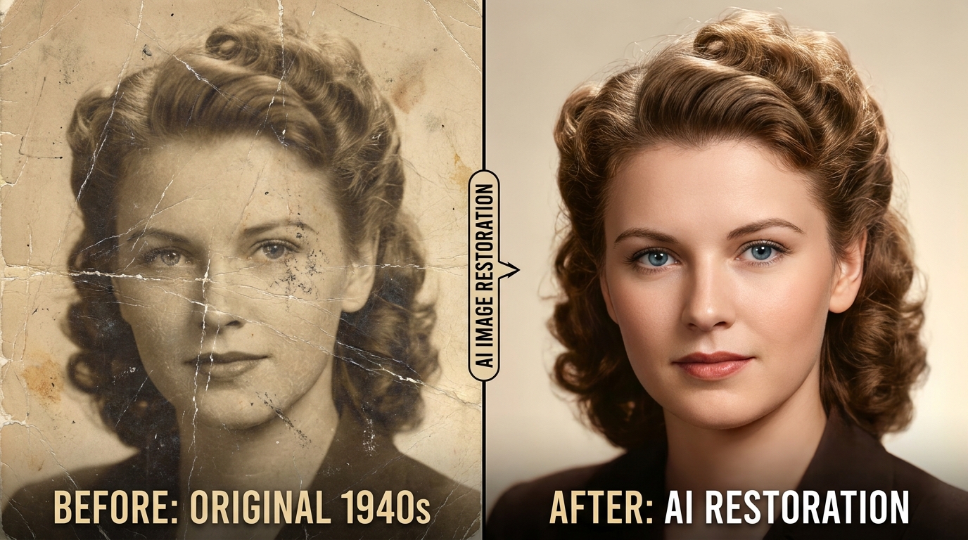 AI Old Photo Restoration