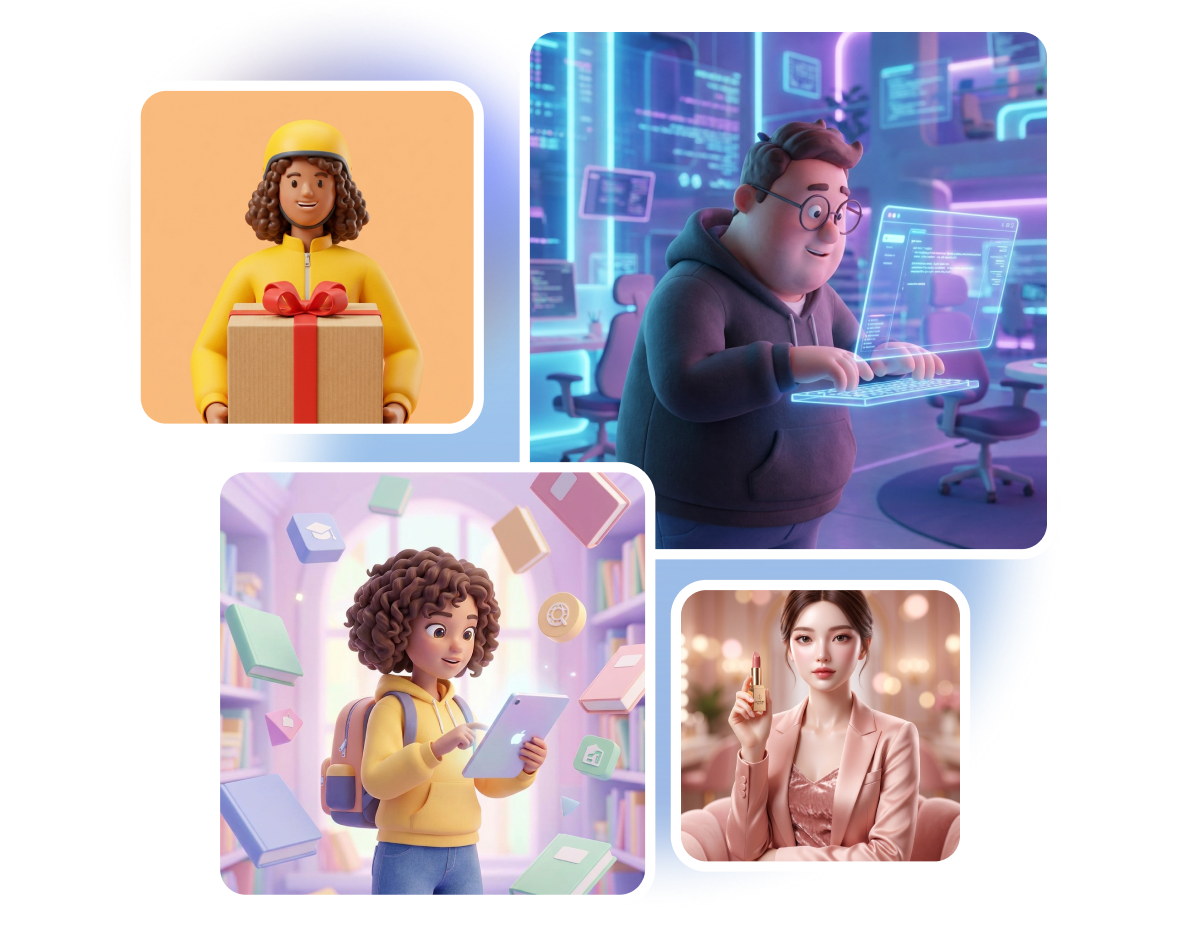 Generator Karakter 3D AI