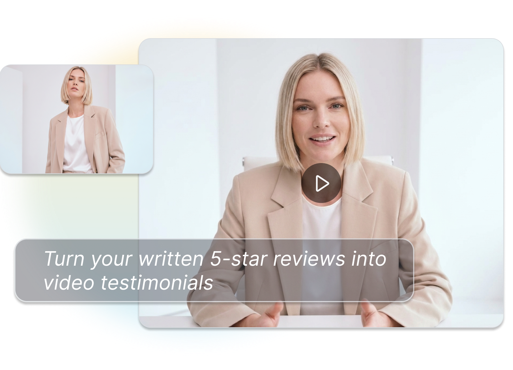 AI Testimonial Video Generator