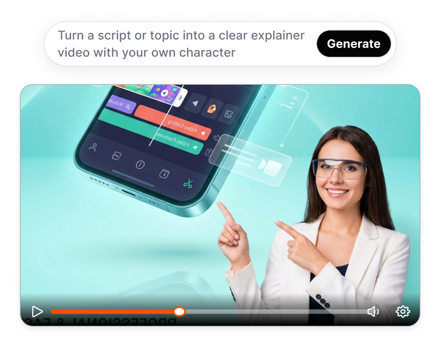 Công cụ tạo video giải thích AI