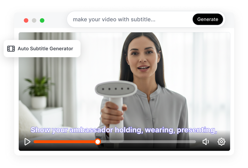 AI Auto Subtitle Generator