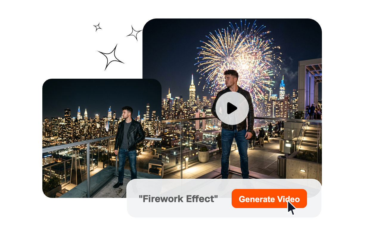 Peony and Brocade Firework Effect lighting up the night sky with glowing sparks