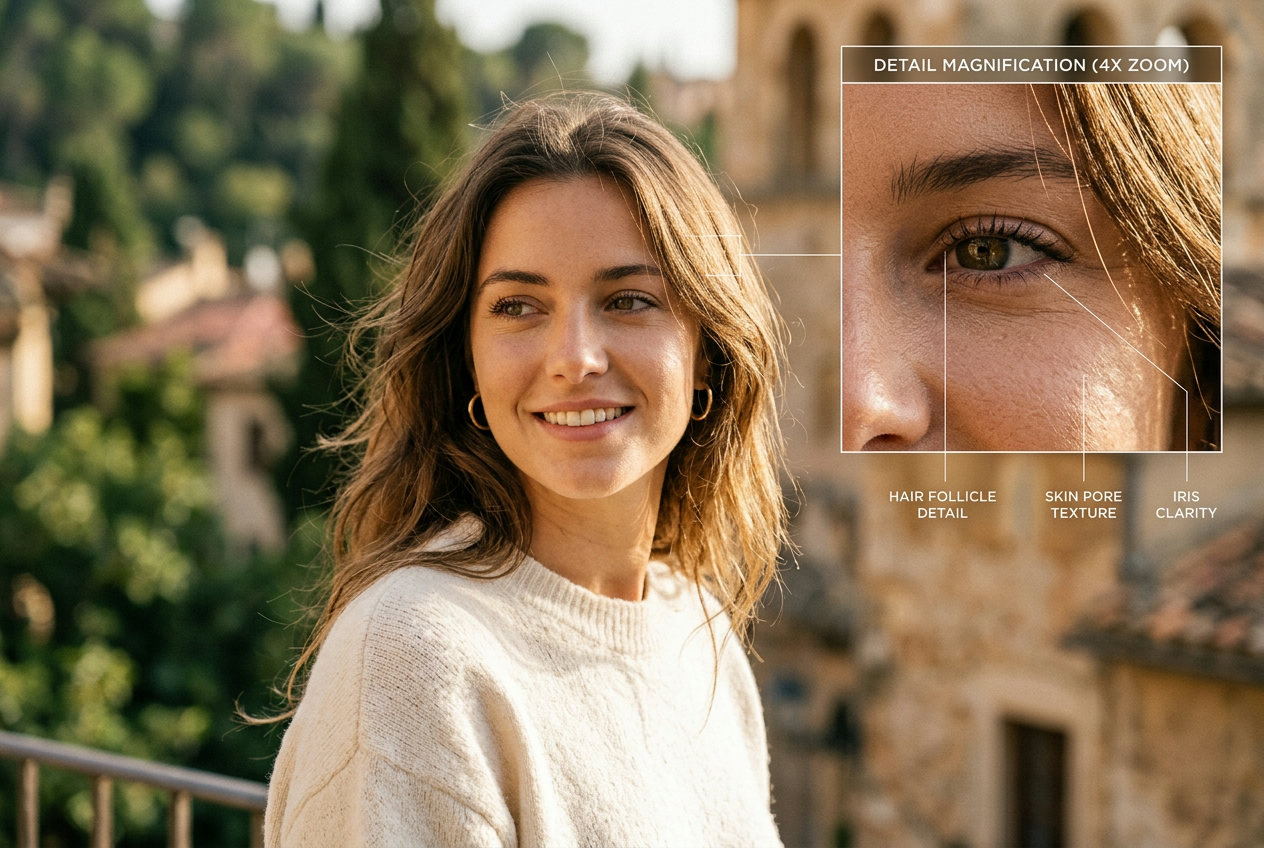 AI image generator exporting high resolution images