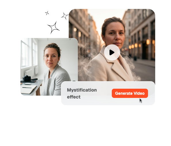 Mystification effect output setting control