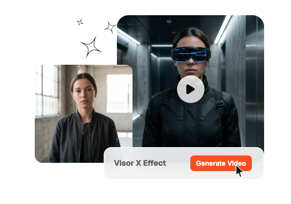 Visor X Effect frame input control