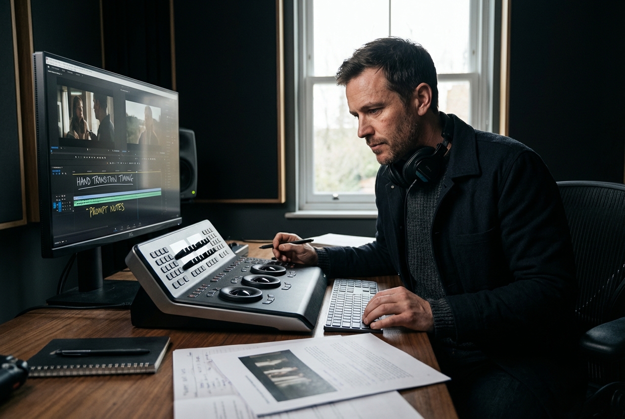 Hand Transition solo editor timing workflow