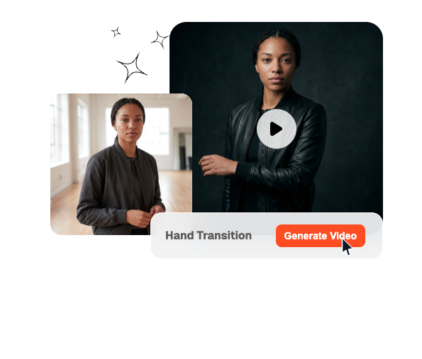 Hand Transition frame input control
