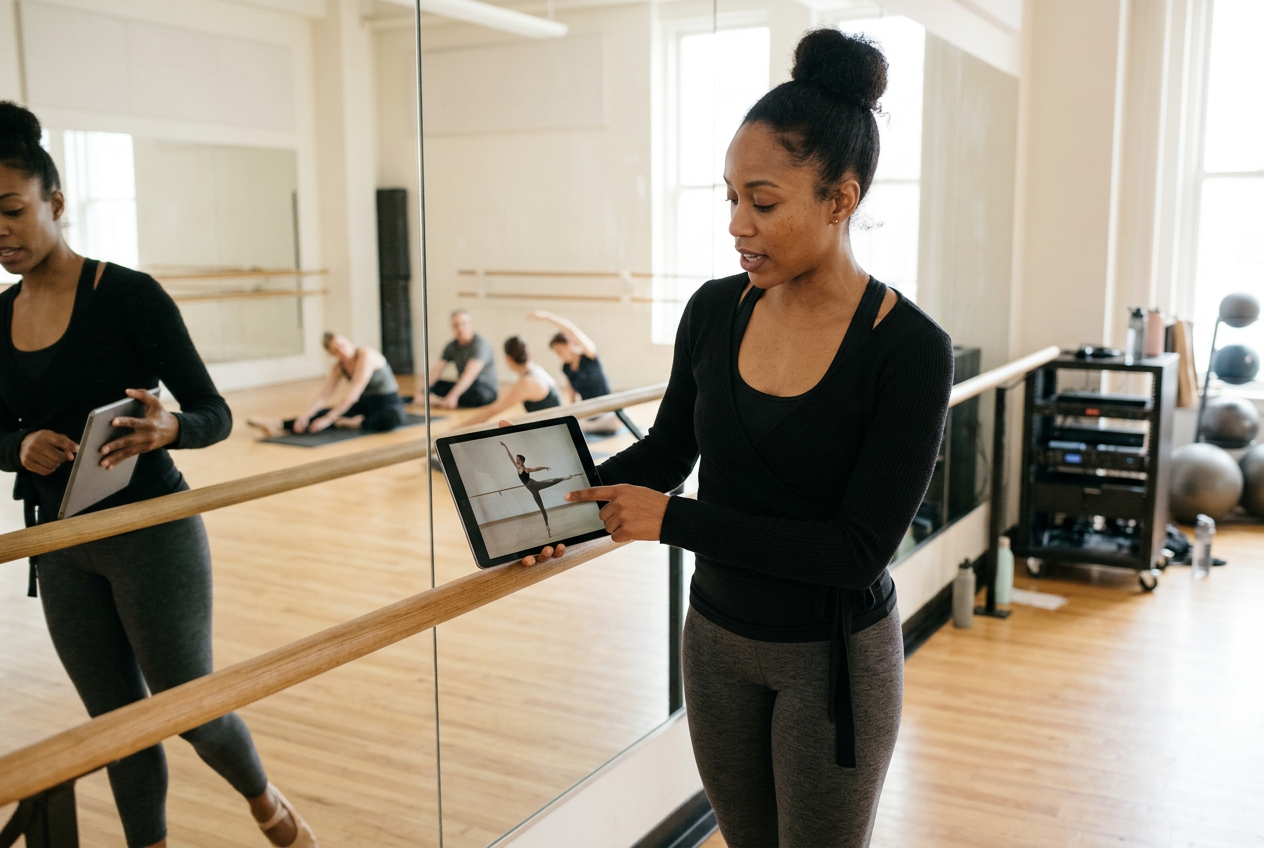 Ballet Dance Effect for dance instructor workflow