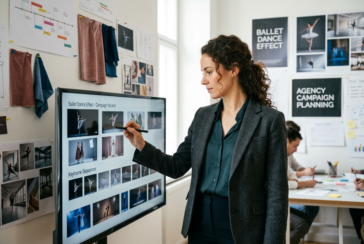Ballet Dance Effect agency campaign planning
