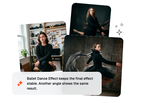 Ballet Dance Effect batch flow