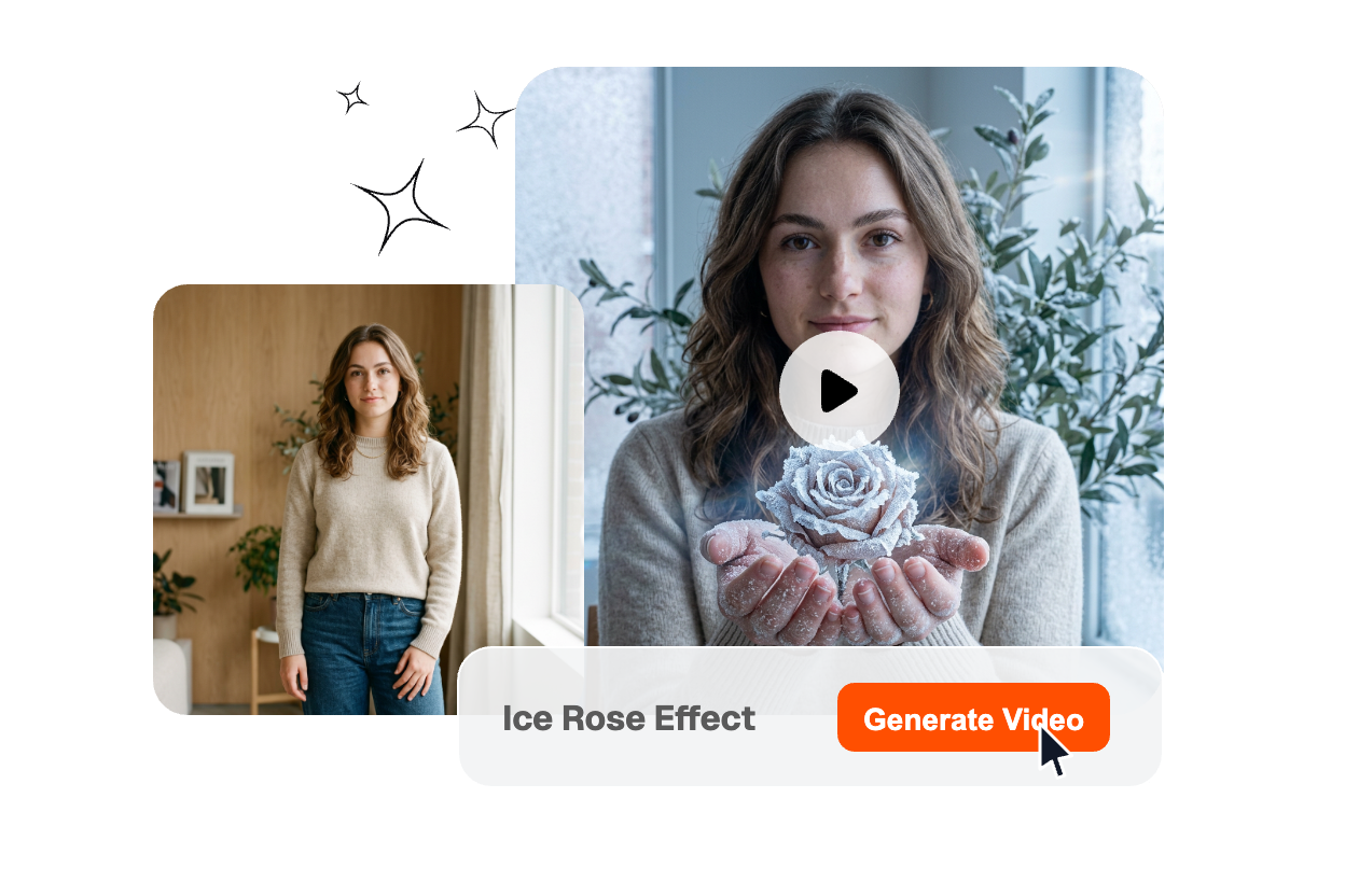 Ice Rose Effect frame anchor