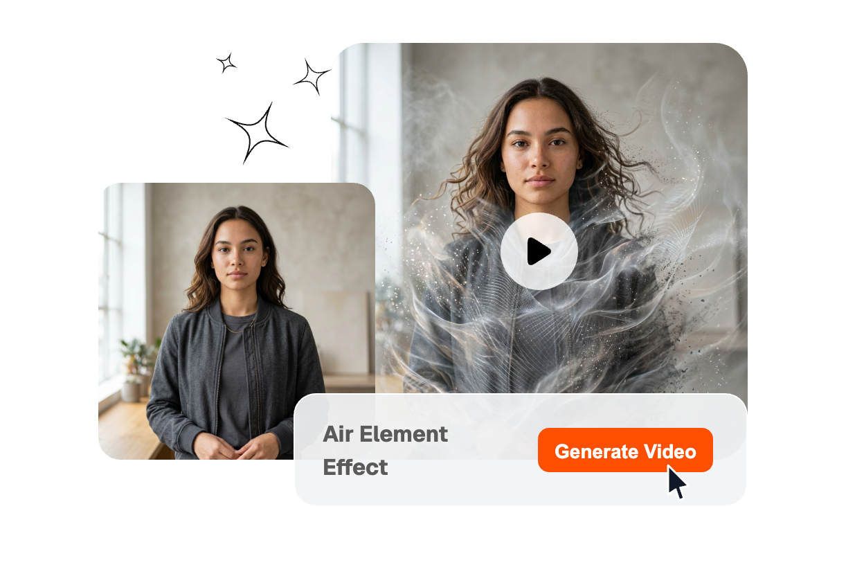 AI motion detection analyzing video frames for optimal air transition placement