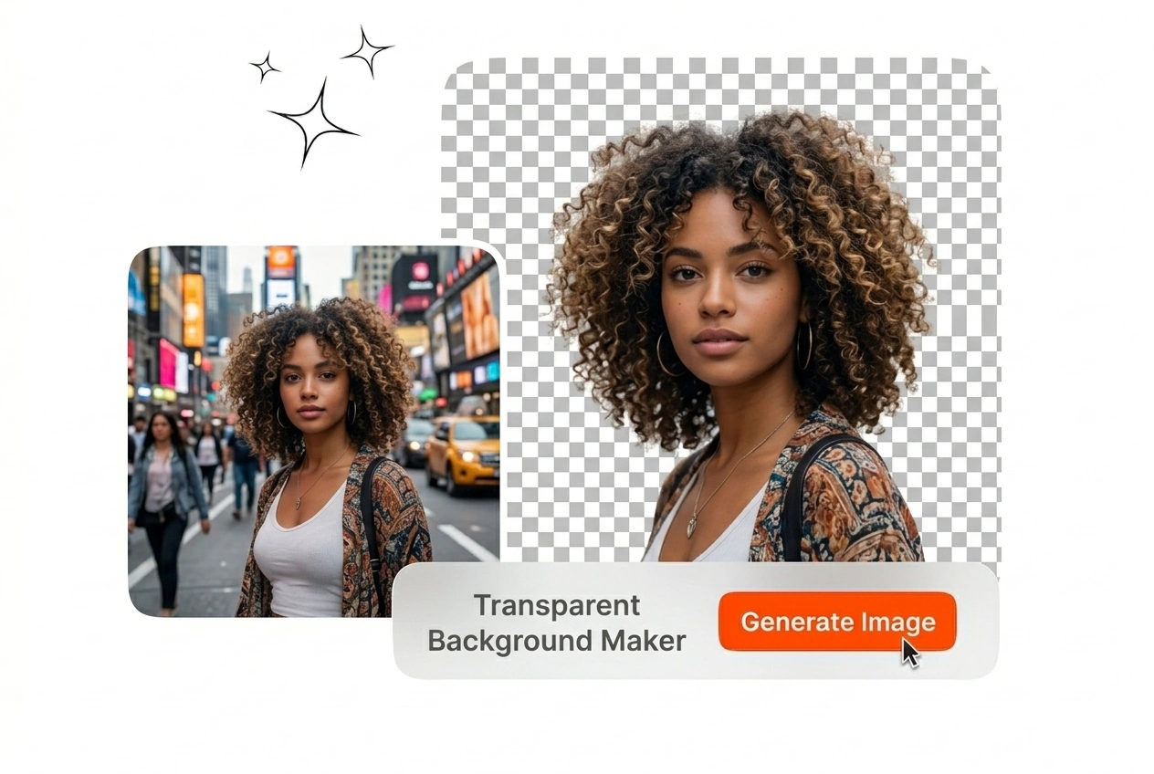 Transparent Background Maker edge detection before after