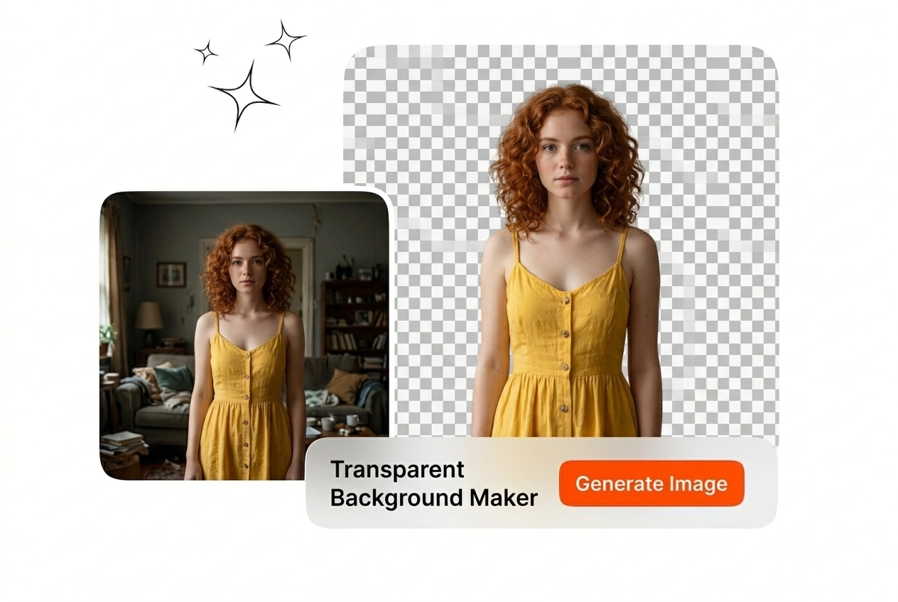 Transparent Background Maker environment replacement visual demo