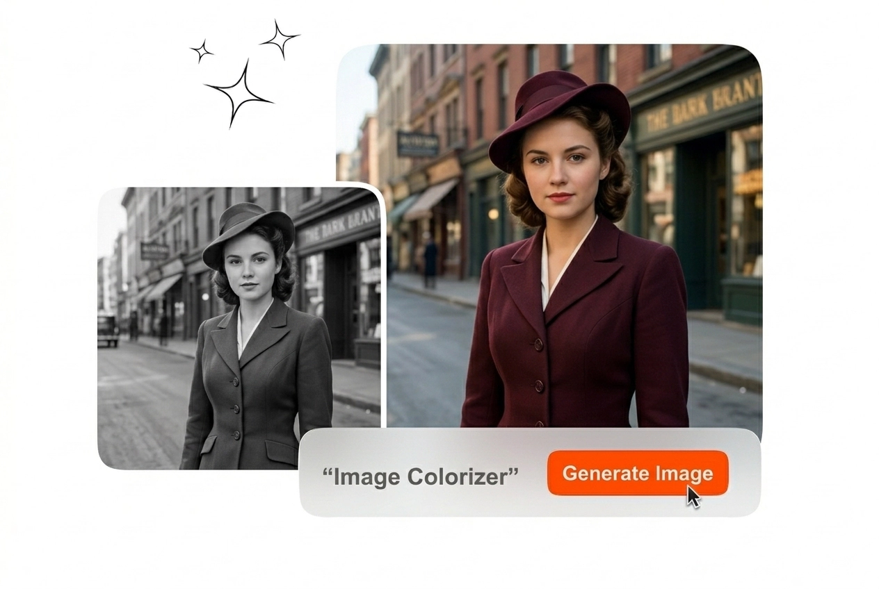 Image colorizer mapping natural tones to vegetation