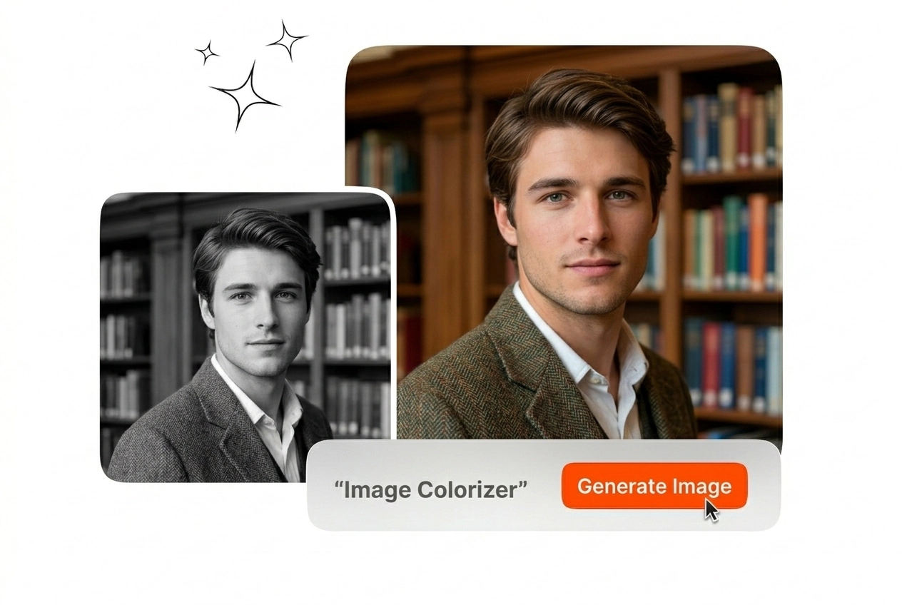 High resolution export from the image colorizer