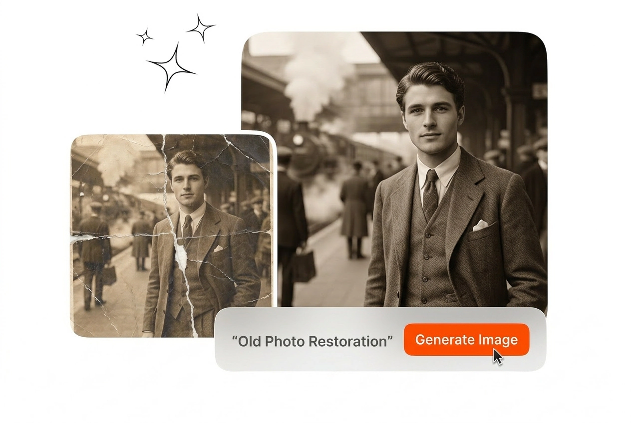 Old Photo Restoration structural continuity repair process