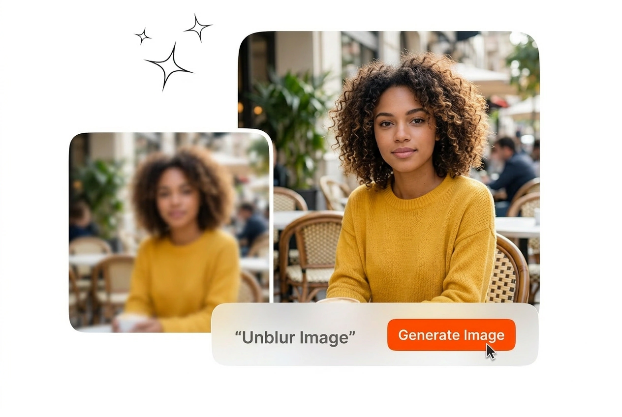 Unblur Image integrated noise reduction settings panel