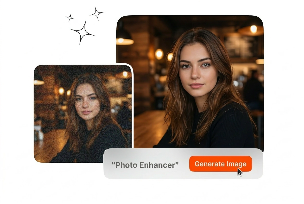 Noise reduction and restoration Photo Enhancer