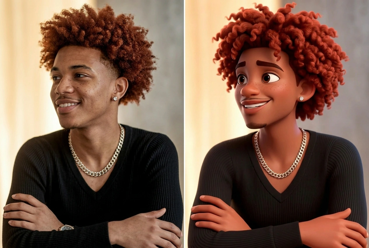 AI Image Generator style preset selection demo