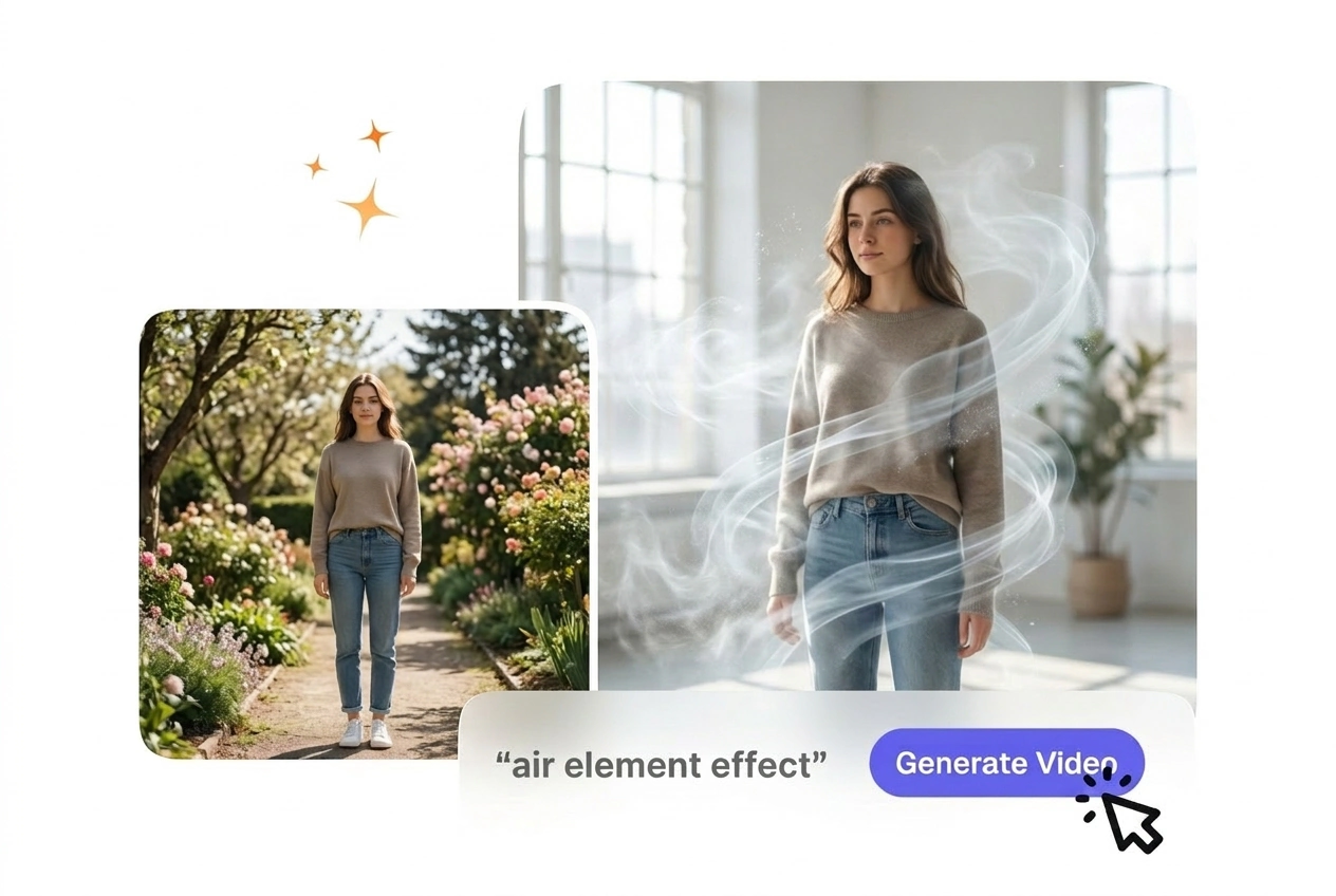 Directional Flow Mapping Air Element Effect example