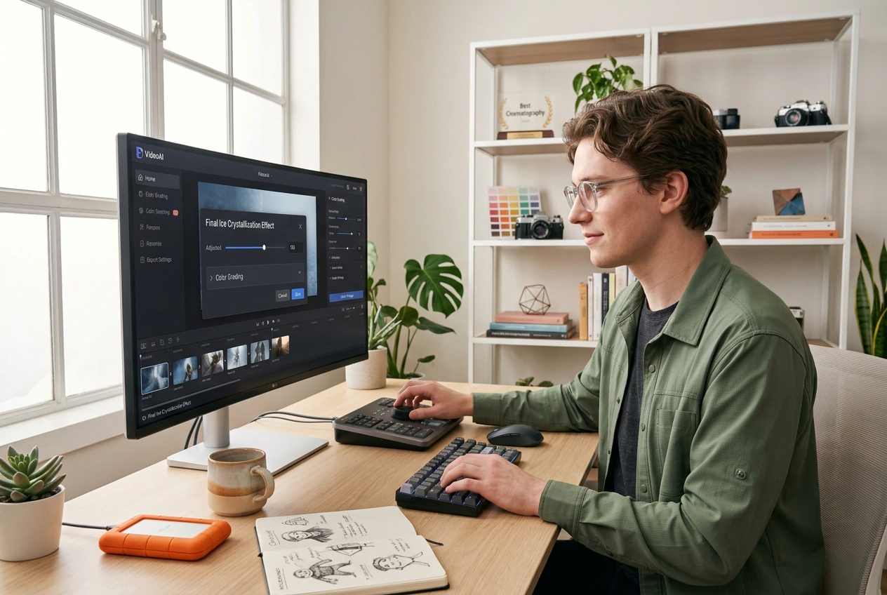 New creator using Ice Rose Effect online