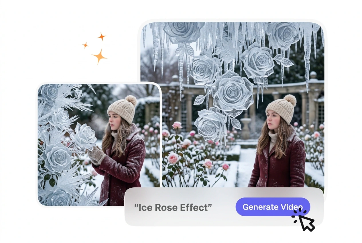 Direction selection tool for Ice Rose Effect