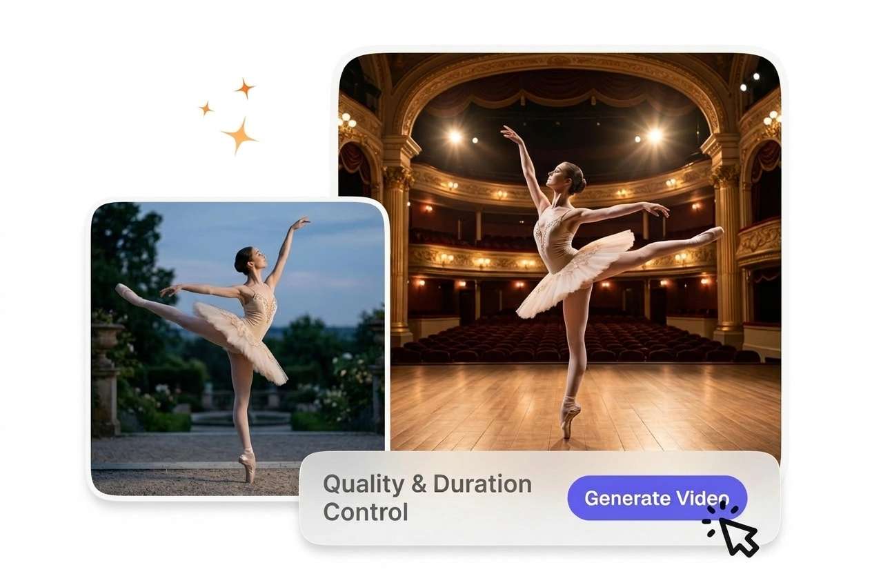 Motion path guidance Ballet Dance Effect settings