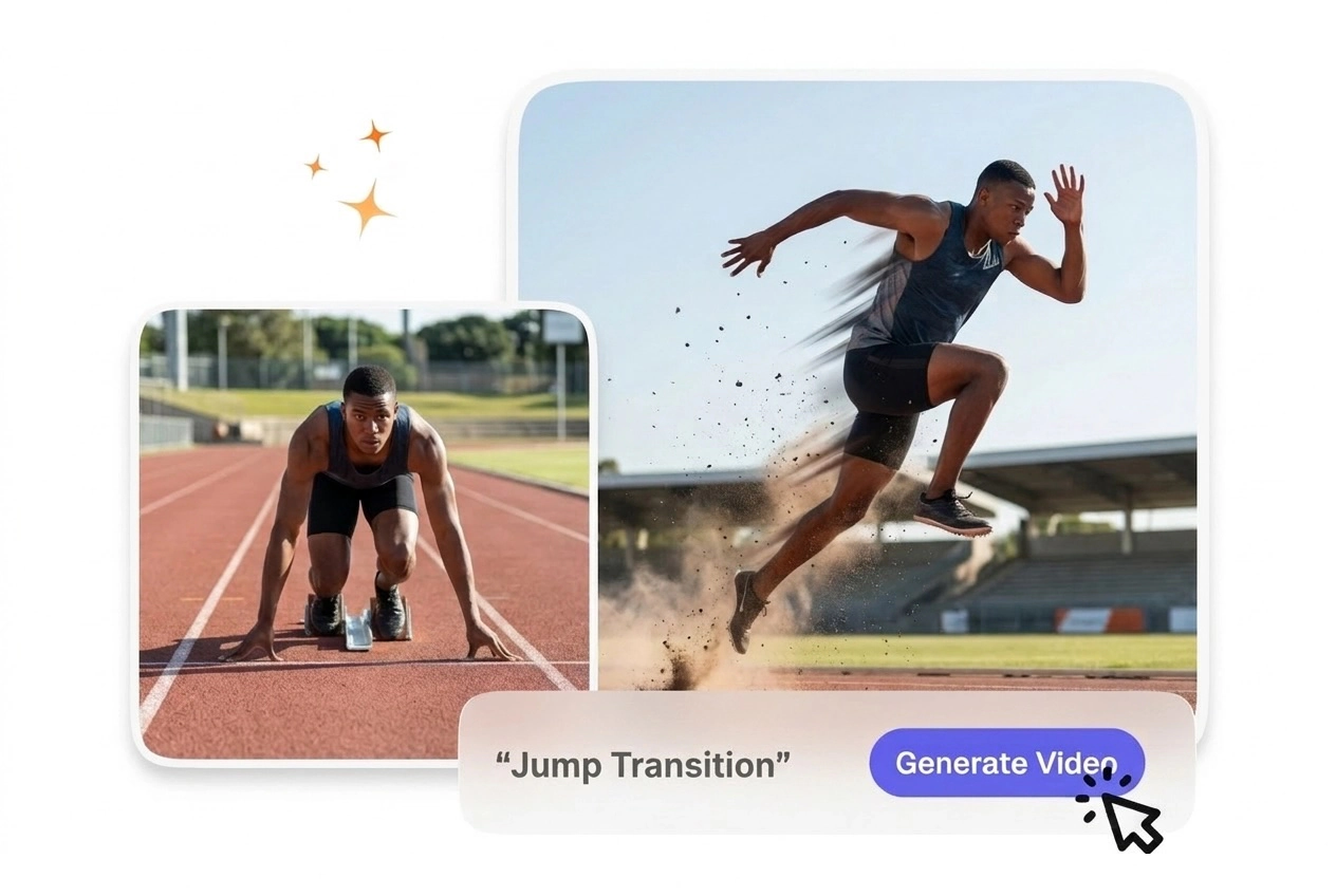 Export options for Jump transition instagram posts
