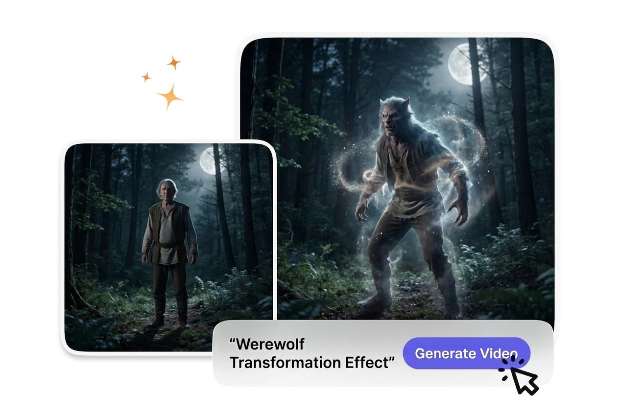 Atmospheric lighting control for Werewolf Transformation Effect